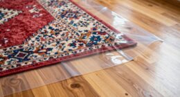 simple rug and floor guard