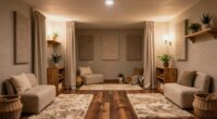 soundproofing and soft furnishings
