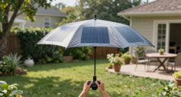 Autonomous Flying Umbrella Follows And Shields Users From Rain And Sunlight