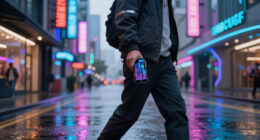 A Walkable ASCII Cyberpunk City In One HTML File [Video]