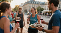 At This French Marathon, Runners Make Pit Stops For Wine And Oysters