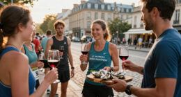 At This French Marathon, Runners Make Pit Stops For Wine And Oysters