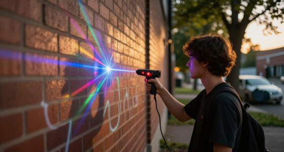 Show HN: Laser Graffiti