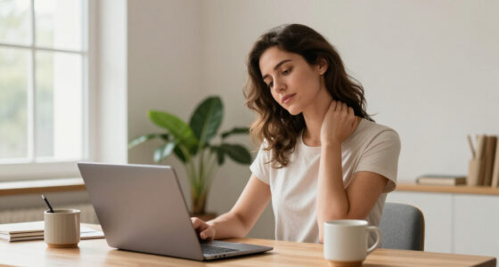 Three Of The Best Exercises For Tech Neck—and You Can Do Them All At Your Desk